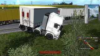 Some fine driving in Euro Truck Simulator 2