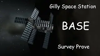 Gilly Space Station and Base In KSP 1.2