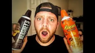 New Reese's & Hershey's Whip Cream Review