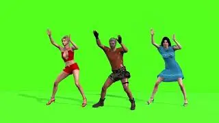 Pubg new Dance Emote green screen video free download 