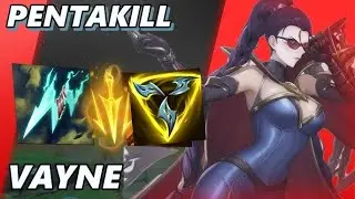 Vayne crazy skills  secure Penta