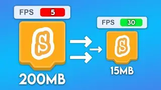 3 Ways to Reduce File Size of Scratch Projects!