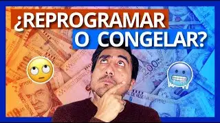 Reprogramación o congelamiento de deudas 🤔🤔