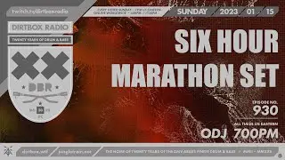 Dirtbox Radio #930: ODJ - 2023/01/15 - SIX HOUR DRUM & BASS MIX