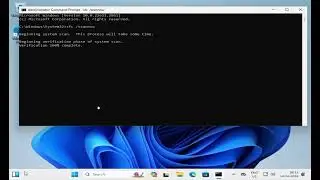 How to repair windows using system file checker command