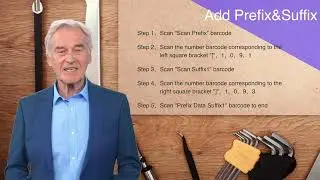 How to Add Prefix and Suffix for Generalscan Scanners That Equipped with Zebra Engine?