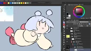 I animate a funny snail and a penguin
