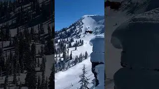 huge backflip on skis! 