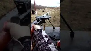 Стрельба из пулемёта Дегтярёва (огражданеного)