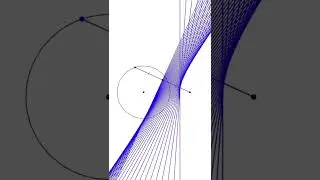 Surprising Hyperbola Construction, Using a Circle (Method 2)