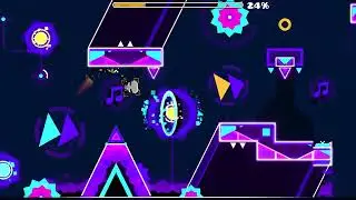 Geometry Dash To The Moon by HazukiClub (1700 demons)