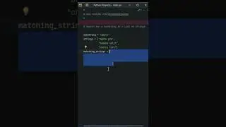 How to Search for a Substring in a List of Strings using python? 