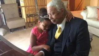Spencer Leak Sr Sings to his Grand daughter