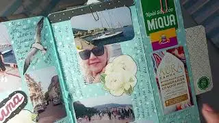#обзор Наша новая поездка в КРЫМ. #скрапбукинг #тревелбук #весна2024 #деньрождения