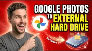 How To Backup Google Photos To External Hard Drive (Fast & Easy)