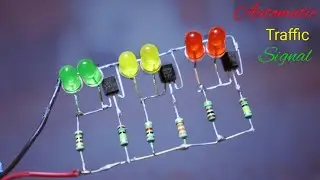 How to Make Automatic Traffic light Signal Circuit 💞