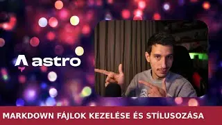Astro 3# - Markdown fájlok kezelése és stílusozása