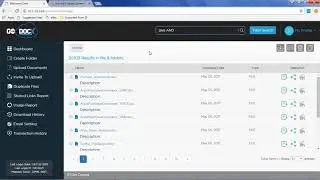 How to use the simple and advance search features in GodocX