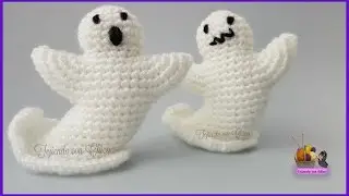 Tutorial amigurumi - Fantasma  (English subtitles)