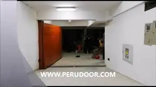 Puertas de Garaje Automáticas Batiente | Fabricación, Venta e Instalación en Lima