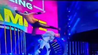 Rey Fenix kicks Orange Cassidy head off in slow motion 240FPS