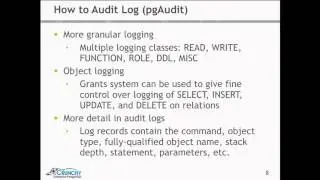 Audit Logging for PostgreSQL