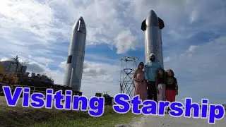 Driving from Houston to Space X to visit Starship