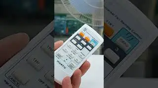Настроить для вентилятора обучаемый и универсальный пульты Huayu   #пульт