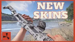 Rust New skin updated on March 3rd | Lunar AR,Toxic Wolf M249