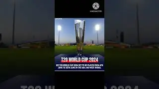 T20 World Cup 2024 #shorts #t20wc