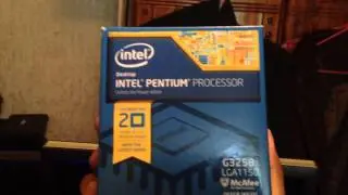 Intel Pentium G3258 Haswell And Corsair Ram Unboxing