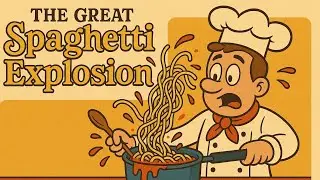 THE GREAT SPAGHETTI EXPLOSION 🍝🤣😹😂 | Super Funny Bedtime Story | Davis Creation - Stories for Kids