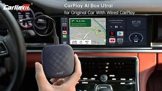CarlinKit Original Car infotainment Upgrade, Online Tv/Games/Wireless CarPlay/Wireless Android auto