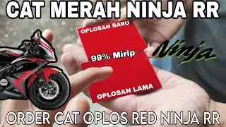 CAT MERAH ASLI NINJA RR