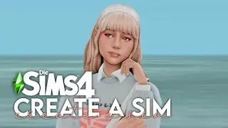 Cozy Create a Sim Video + CC Liste🩵 | Create a Sim | Die Sims 4 | German/Deutsch