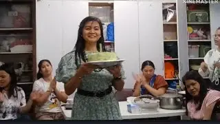 Surprise  Birthday Cake from Friends at the Church | 50th Birthday
