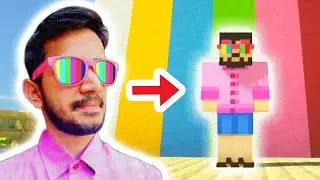 Finding diamonds with my EPIC Minecraft skin! | Minecraft Survival