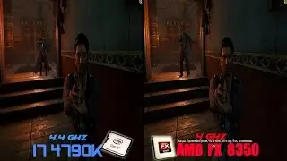 Intel i7 4790k vs AMD FX 8350 I Far Cry 4