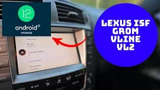 2008 Lexus ISF GROM VL2 Android Auto Android 12 Upgrade
