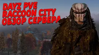 Dayz КАЙФОВЫЙ PVE Сервер ОБЗОР RACCOON CITY