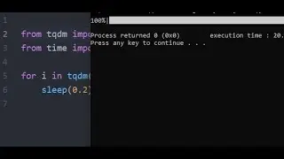 how to make progressbar in Python
