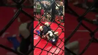 Клетка. Первый бой.27 04 18 тренер Сулейман