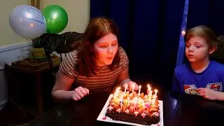 Rachel's Chocolate Brownie Birthday Cake