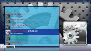 Setting up easy advanced settings