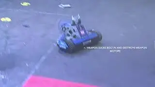 The Reason Monsoon’s Weapon Stopped Fighting Black Dragon | BattleBots World Championship VII