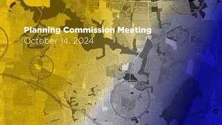 Planning Commission Meeting for 10/14/24