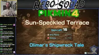 Pikmin 4: Olimar's Shipwreck Tale - Day 1 - Sun-Speckled Terrace