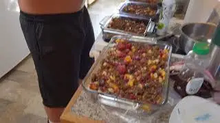 Failed Almond Flour Cookies become Hawaiian Macadamia Crumble