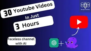 How to create YouTube long videos for a Faceless channel with AI| Simple way to create youtube video