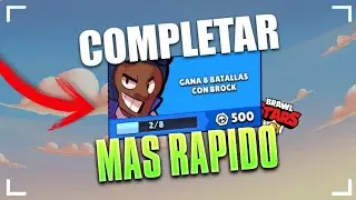 👉COMO TERMINAR LAS MISIONES FACIL Y RÁPIDO EN BRAWL STARS ✅//COMO COMPLETAR EL BRAWL PASS RAPIDO